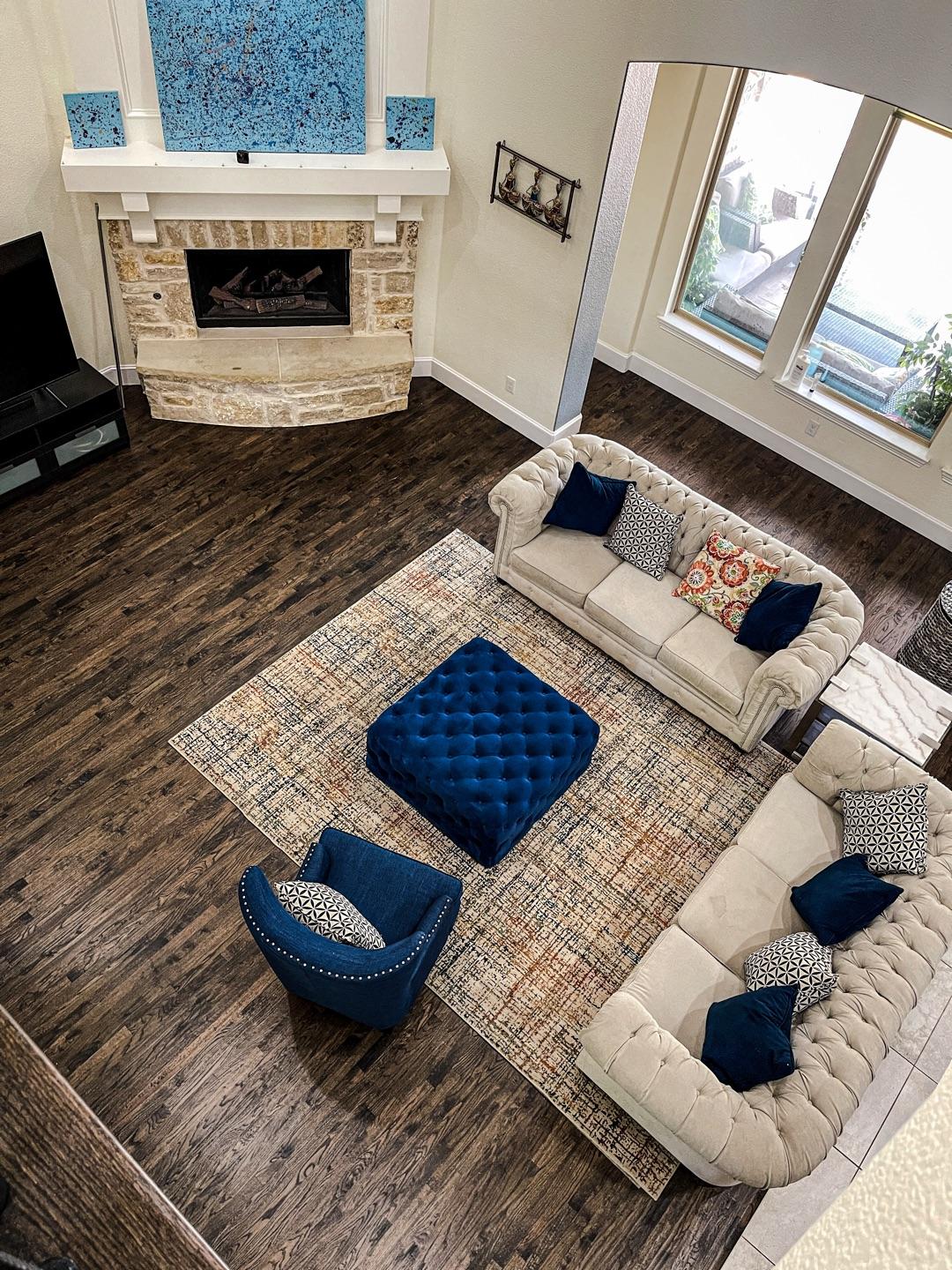Red Oak Hardwood Installation in Allen, Texas