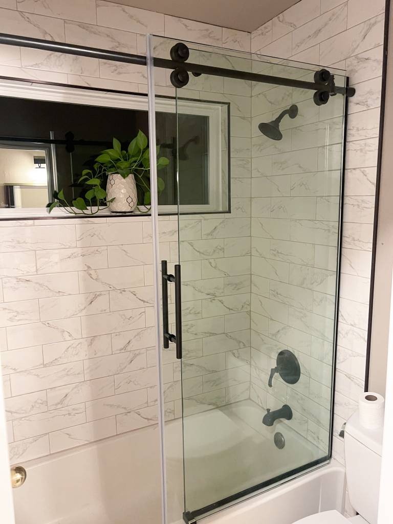 Shower wall tile 